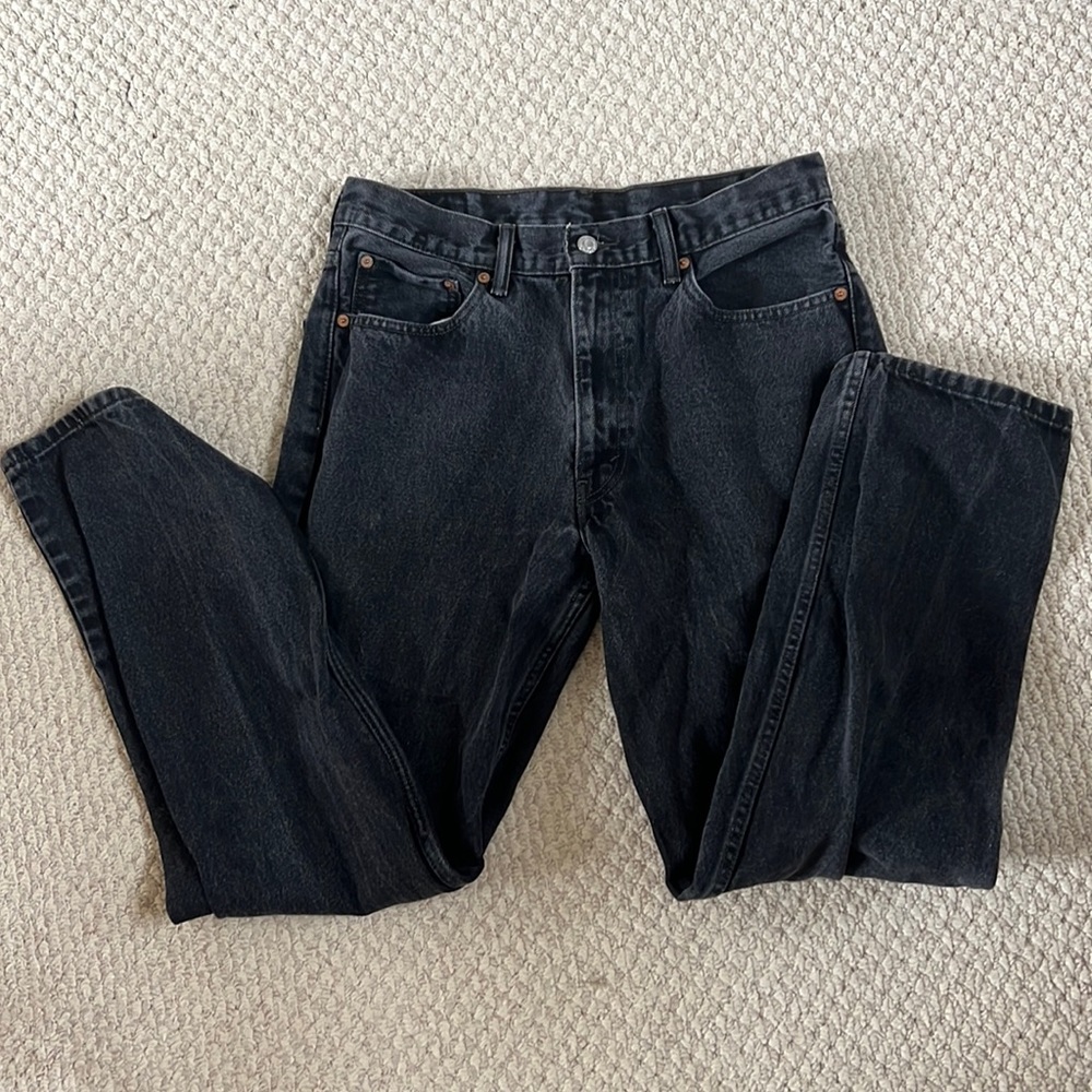 vintage black levi’s